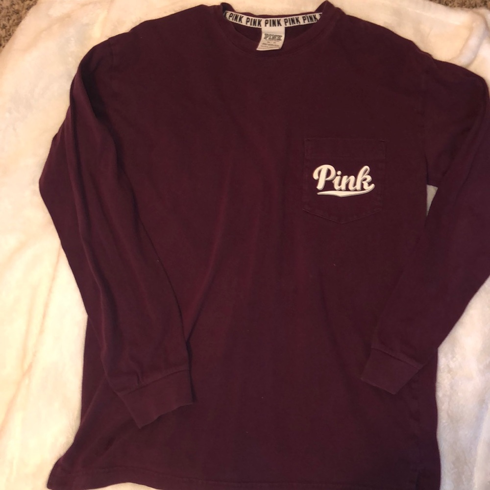 Pink Long sleeve Tee